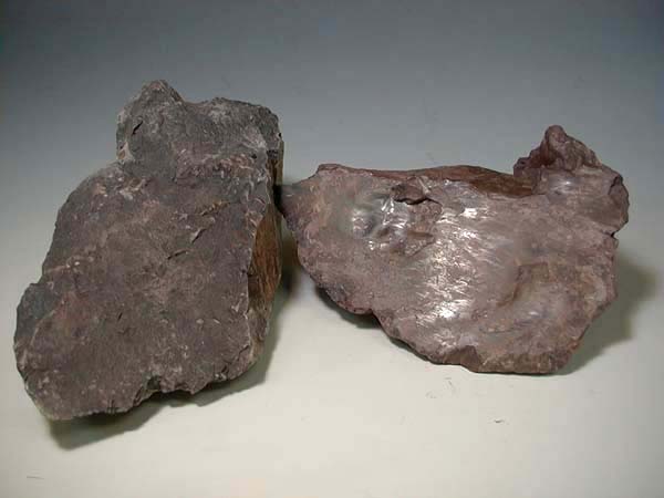 紫泥原礦結晶對照圖