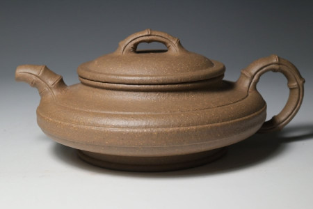 周伟君手制‧竹梢揽月壶t